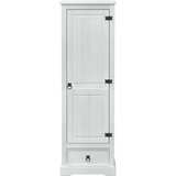  Ormari s ladicama Bijelo 55 x 50 x 170 cm Čvrsto borovo drvo - Bijelo | shoptok.hr