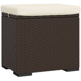  Otomani s jastucima 2 kom smeđi 40 x 30 x 40 cm od poliratana | shoptok.hr