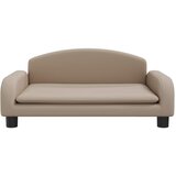  Krevet za pse cappuccina 70 x 45 x 30 cm od umjetne kože | shoptok.hr