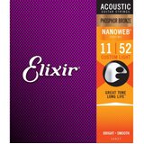 Elixir Žice za akustičnu gitaru 16027 Custom Light, .011-.052 Cene