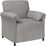  Set sofe 2 kom. Svjetlosiva Baršun | shoptok.hr
