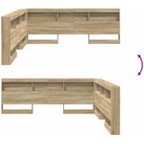  Skladišno uzglavlje Sonoma hrast 200 cm Konstruirano drvo | shoptok.hr