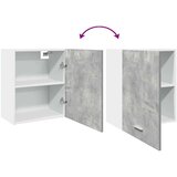 vidaXL Viseča omarica betonsko siva 50x31x60 cm iverna plošča | Shoptok.si