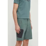 Jack Wolfskin Pohodne kratke hlače ACTIVE TRACK zelena barva, 1503792