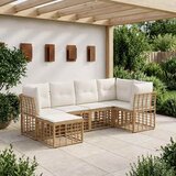  Set vanjskih sofa Prirodna Poliester | shoptok.hr