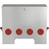 Hranilica za piliće 2 pcs Srebrno 60,5 x 29 x 51 cm | Eponuda.com