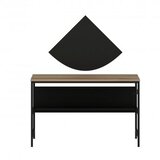 Hanah home Greta 4481 Dore Crni radni sto 120x74x60 cm, Crna | Eponuda.ba