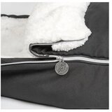 Leclerc Baby footmuff Teddy vreća za kolica, Piano Black | shoptok.hr