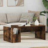  Kava Stol Dimljeni hrast 90 x 45 x 35 cm Konstruirano drvo | shoptok.hr