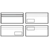 NANO Kuverte 110x230 mm ABT latex, bijela | shoptok.hr