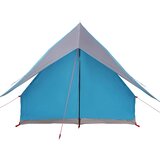  Obiteljski šator s krovom Plava i siva 220 x 220 x 184 cm | shoptok.hr