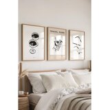 WALLXPERT Č-300519 - 3040 set dekorativnih slika u više boja (3 komada) | Eponuda.com