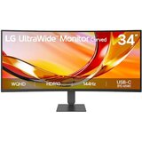 LG monitor 34U640B-B.AEU 34"/VA,zakrivljen/3440x1440/144Hz/5ms GtG/HDMIx2,DP,USB c/visina/vesa/crna Cene