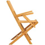  Sklopive vrtne stolice 8 kom 55x62x90 cm od masivne tikovine | Eponuda.ba