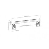 S Box Zidni stalak PLB-1948 | shoptok.hr