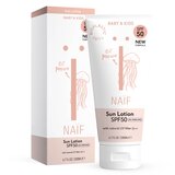 Naïf® Baby & Kids Sun Lotion SPF 50 krema za sončenje brez dišav za otroke od rojstva SPF 50 200 ml Cene