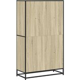 vidaXL Knjižna omara sonoma hrast 80,5x35x139 cm inženirski les | Shoptok.si