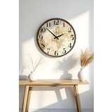 Wallity zidni sat Huhuas00029, 50x50 cm, Bež Cene