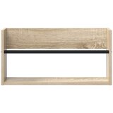  Polica za časopise s policom Zidne Sonoma hrast 60 x 12 x 30 cm | shoptok.hr