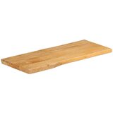 Stolna ploča 100x40x2,5cm od masivnog drva manga sa živim rubom | shoptok.hr