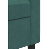  3-dijelni set sofa s jastucima tamnozeleni baršunasti | shoptok.hr