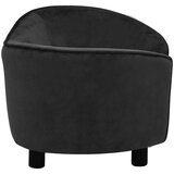 SOFA za pse crna 69 x 49 x 40 cm plišana | shoptok.hr
