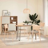 vidaXL noge za mizo za lase 4 kosi črna 72 cm trdno jeklo | Shoptok.si