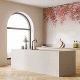  Foto tapeta - Under vegetation - hanging vines of pink leaves on a neutral background 250x175 | shoptok.hr