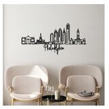 WALLXPERT dekorativni metalni zidni pribor philadelphia crna boja | ePonuda.com