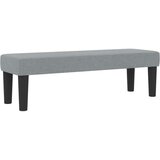  Krevet s madracem Set od 2 Siva Tkanina 140 x 190 cm Madrac | shoptok.hr