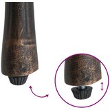 vidaXL Brončani Lijevano aluminij Kompaktno Čvrsto Vanjski set za jelo | shoptok.hr