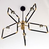 Jupiter 1985 - Luster na stalku IBRA 5xG9/10W/230V crna/zlatna | Eponuda.com