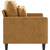  Dvosjed smeđi 120 cm baršunasti | shoptok.hr