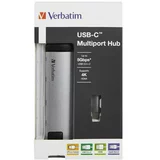 Verbatim Multiport Hub USB-C/2xUSB3.0/HDMI (4K)/RJ45 049141 USB-C