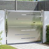  Vrtna vrata 85 x 70 cm Nehrđajući čelik Može se zaključati | shoptok.hr