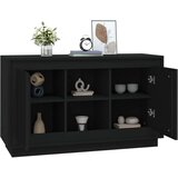  Komoda crna 102 x 35 x 60 cm od konstruiranog drva | shoptok.hr