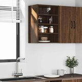 Viseći ormarić smeđi hrast 40x29 5x60 cm izrađeno drvo | shoptok.hr