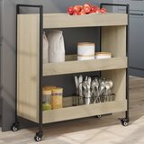  Kuhinjska kolica boja hrasta 70 x 30 x 82 cm konstruirano drvo | shoptok.hr