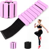 Solfit Nastavljiva zapestna utež (2 pakiranja) | FITILIFT Roza, (21928176) | Shoptok.si