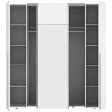 MID.YOU omara za oblačila, bela | Shoptok.si