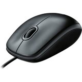 Generic žična miška logitech B100, žična usb miška za računalnike in prenosnike črna, (21121877) | Shoptok.si