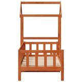  Sklad dnevne postelje 2 pcs Voskast rjav Masivno borovo les, (5000121419) | Shoptok.si