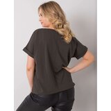RELEVANCE Blouse-RV-BZ-6578.15P-dark khaki | Shoptok.si