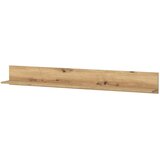 Modern Living Stenska Polica Luci, Bela, Barva Hrasta | Shoptok.si