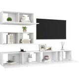  4-dijelni set TV ormarića bijeli od iverice | shoptok.hr