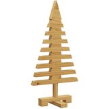  Drveno božićno drvce s stalakom Smeđa 60 cm Masivna borovina | Eponuda.ba