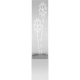  Privatnost u vrtu Cvjetni Srebrno 32 x 150 cm Pocinčani čelik | Eponuda.com