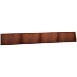 Zid za zadržavanje 4 kom. 80 x 12 x 50 cm Otporni čelik Rđa | shoptok.hr