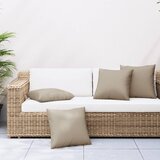vidaXL Blazine za kavč 4 kosi taupe 60x60 cm blago, (21415057) | Shoptok.si