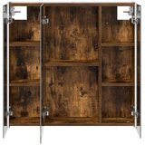  Kupaonski ormar s ogledalom Dimljeni hrast 73.5 x 15.5 x 70 cm | shoptok.hr